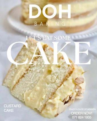 Doh Custard Cake